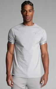 Camiseta técnica gris mediana SikSilk para hombre - Imagen 1 de 5