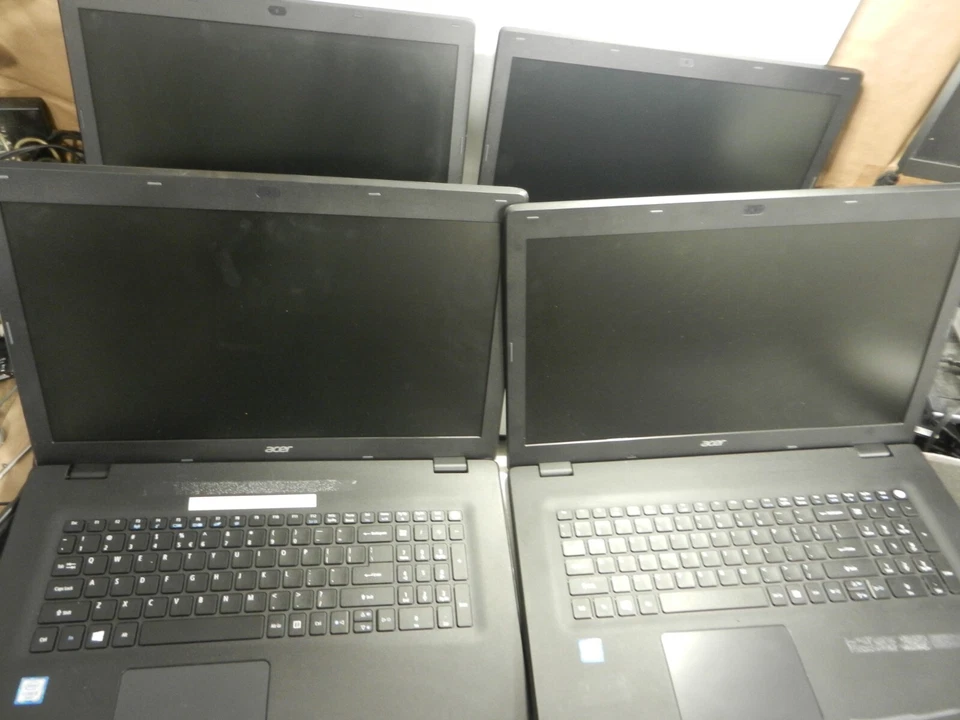 4X LOT - Acer Travelmate P278-M-52UJ ( Core i5 ) - NO RAM NO HDD NO BATT NO O.S. - Image 1 of 4