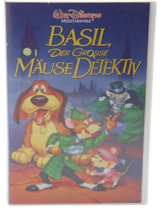 VHS Walt Disneys Meisterwerk 2 Hologramm Basil der große Mäuse Detektiv 1360/25 - Picture 1 of 7