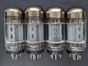 Röhren 6P3S-E (6L6 /5881/6L6G) Reflektor 4 Stück getestet MATCHED QUAD - Bild 1 von 9