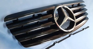 Black Front Grille For 1996-2002 Mercedes Benz W208 CLK430 CLK320 CLK200 CLK230 - Bild 1 von 6