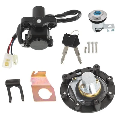 Ignition Switch Lock Set Gas Cap & Key For Yamaha YZF R1 2004-2015 - Image 1 of 4