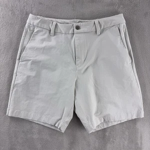 Lululemon Commission Shorts Mens 30 Beige Classic Ventlight Golf Athletic - Picture 1 of 5