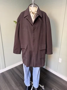 Kiton Cashmere Overcoat Size 60 Us 50 Napoli Coat Jacket - Picture 1 of 23