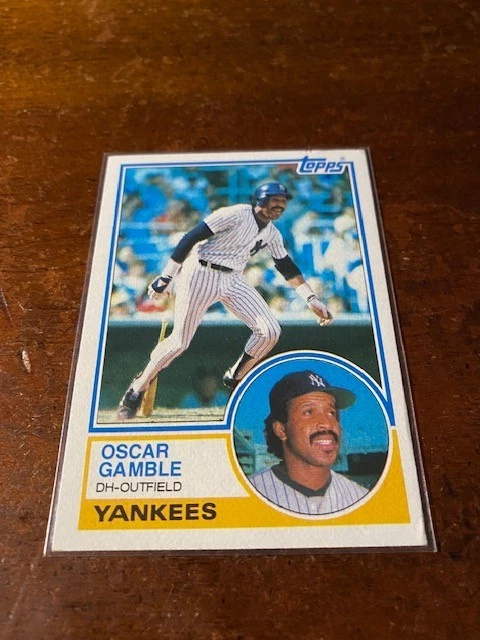 1983 Topps - Oscar Gamble #19 - FREE SHIPPING - Image 1 of 1