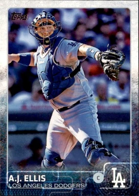 2015 Topps Series 2 AJ. Ellis Los Angeles Dodgers #429 - Image 1 of 2