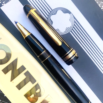 Bolígrafo Montblanc 164 Mosterstuck 2005 clásico alemán original raro como nuevo - Imagen 1 de 4