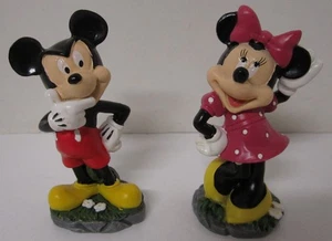 Disney DIC Mickey & Minnie Mouse Resin Figuren 3,5" Vintage Figuren 2 Stück - Bild 1 von 9