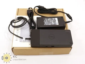 Dell WD19S 180W K20A Docking Station 07GFHN-CMV00-46P-0C4E (Nero) - Foto 1 di 5