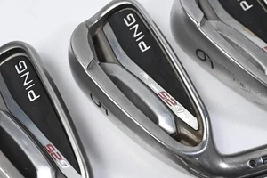 Left Hand Ping G25 Irons / 4-PW+SW / Black Dot / Regular Flex Ping CFS Shafts - Picture 1 of 7