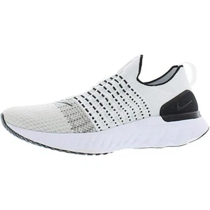 NWT Nike Men's React Phantom Run Flyknit 2 Running Shoes ,White-Size 10.5 - Picture 1 of 3