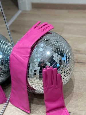 Guanti lunghi in ecopelle - Immagine 1 di 4