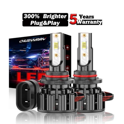 Kit de faros LED de haz alto/bajo 9012 6000K para Scion TC 2014 2015 2016 2 piezas Foto 1 de 4