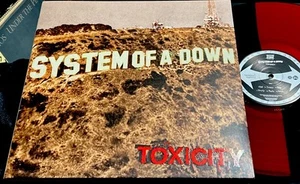 System Of A Down - Toxicity VMP Red/Black Vinyl LP Vinyl Me Please Rock NM-/NM- - Picture 1 of 13