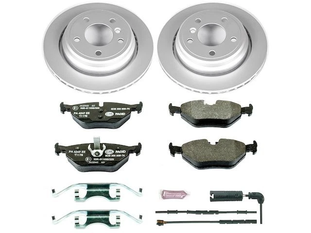 Kit de pastillas de freno trasero y rotor para BMW 325i 325Ci 323i 323Ci 328Ci 328i YT49Z2 Foto 1 de 1