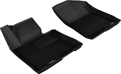 3D MAXpider For 2013-2017 Hyundai Elantra GT Kagu 1st Row Floormat - Black Foto 1 de 4