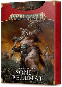 Carte Warscroll Sons of Behemat - Age of Sigmar (3ª Edizione) - Nuove e Sigillate - Foto 1 di 1