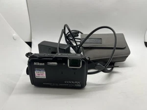 Nikon Coolpix AW110 Digitalkamera 2GB SD-Karte schwarz Zubehör wasserdicht - Bild 1 von 16