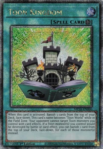 Yugioh MP24-EN006 - Toon Kingdom - Quarter Century Secret Rare - Picture 1 of 1