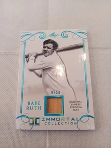 2017 Leaf Immortal Collection #YS-34 Babe Ruth Original Yankee Sitz siehe Bilder - Bild 1 von 8
