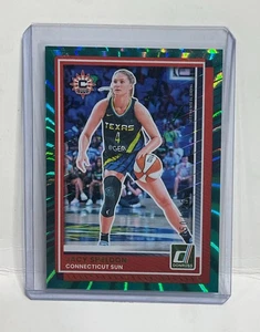 Jacy Sheldon 2025 Donruss WNBA Teal Laser /125 Parallel Card #33 - Foto 1 di 2