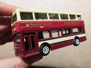 5" Corgi Double Decker Bus Reading Transport Goldline Metrobus - Picture 1 of 3