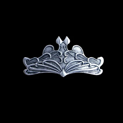 Vintage Irish Vine Pattern Barrette with easy to use spring loaded hair clasp - Image 1 of 3