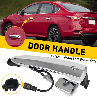Front Left (Driver) Side Door Handle For Nissan Sentra 2013-2018 S, SL, SR, SV - Image 1 of 4