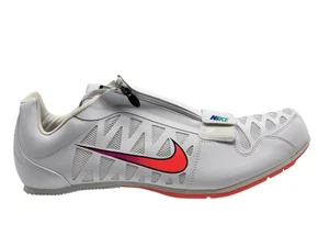 Nike Zoom LJ Long Jump 4 Track & Field Spikes White 415339 101 Size 15 - Picture 1 of 8