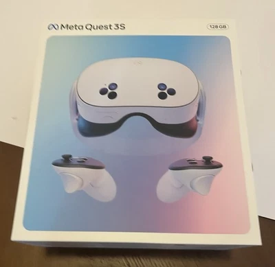 Brand New Meta Quest 3S 128GB with 12 Month Meta Horizon+ Subscription Bundle - Image 1 of 4