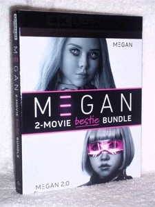 M3GAN 2-Movie Bestie Bundle (4K/Blu-ray, 2025) Allison Williams AI comedy MEGAN - Picture 1 of 6