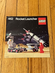 Lego Space Rocket Launcher (462) Instruction Booklet Only