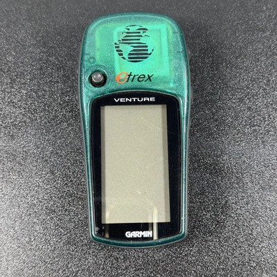 GARMIN eTrex Venture Green Handheld Satellite GPS Navigation Unit - Image 1 of 4