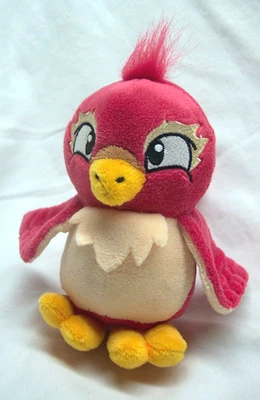 VINTAGE JAKKS Neopets RED PTERI Bird 5" Plush STUFFED ANIMAL Toy - Image 1 of 4