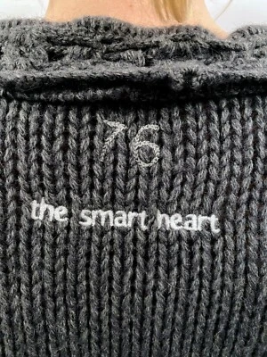 ODD MOLLY 76 'The smart heart' Cárdigan Suéter Gris Talla S Foto 1 de 4