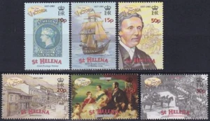 F-EX57940 ST HELENA MNH 2001 VICTORIA´S AGE LEWIS CARROL SHIPS BARCOS. - Picture 1 of 2