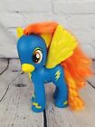 My Little Pony Mlp Wonderbolt Blue Pony Orange Hair Lightning Power 6" See Pics