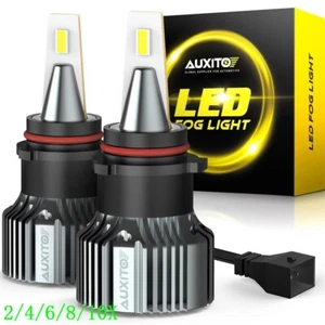 AUXITO PSX26W LED Fog Light Driving Bulbs White 6500K Super Bright CANBV 2~10X - Picture 1 of 20