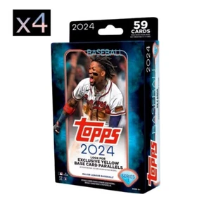 Lot of (2) 2024 Topps Series 1 MLB Baseball Hanger Box (59 Cards) Factory Sealed - Picture 1 of 1