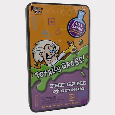 Totally Gross! The Game of Science - Metal Tin 2007 - Brand New - Image 1 of 4