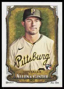 2024 TOPPS ALLEN & GINTER RC NICK GONZALES #26 Baseball PIRATES - Picture 1 of 1