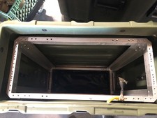 Hardigg Pelican Rackmount  4U  case with  lid pouches in Great condition