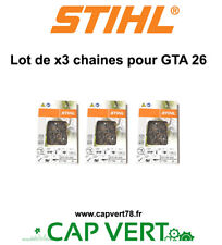 STIHL Lot x3 chaines pour GTA 26