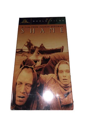 Ingmar Bergman Shame SEALED VHS Swedish Masterpiece 1968 RARE - Image 1 of 4