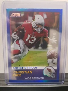 Christian Kirk 2019 Score Football Blue Artist's Proof (19/35) Arizona Cardinals - Bild 1 von 2
