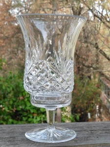 SELTENE Wedgwood Majesty Hurricane Lampe & Kugel klar, geschliffene Fächer & Kreuz EUC - Bild 1 von 6