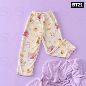 BTS BT21 Official Authentic Goods NEW BASIC SWEET DREAMS PAJAMA PANTS + Track# - Picture 1 of 5