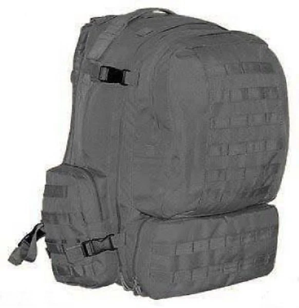 US 3 DAY PATROL MOLLE SWAT POLICE ASSAULT Outdoor RUCKSACK pack Black schwarz - Bild 1 von 1