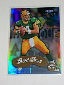 1999 Fleer Mystique Gold 10 Brett Favre Green Bay Packers HOF