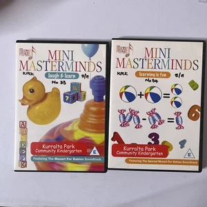 Mini Masterminds: Learning is Fun & Laugh & Learn DVD All Regions - Picture 1 of 7
